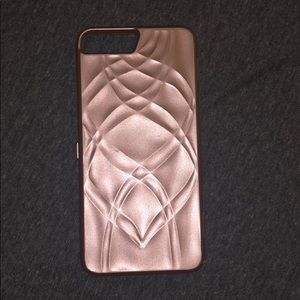 iPhone 7 Plus case with mirror and cardholder